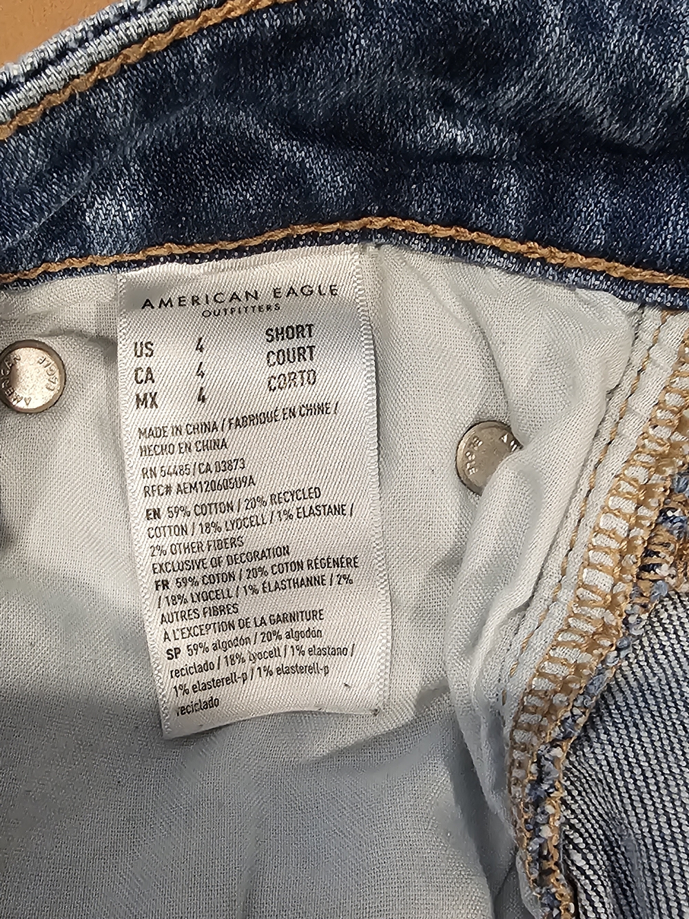 AE Super High-Waisted Baggy Wide-Leg Jean - Picture 7 of 7
